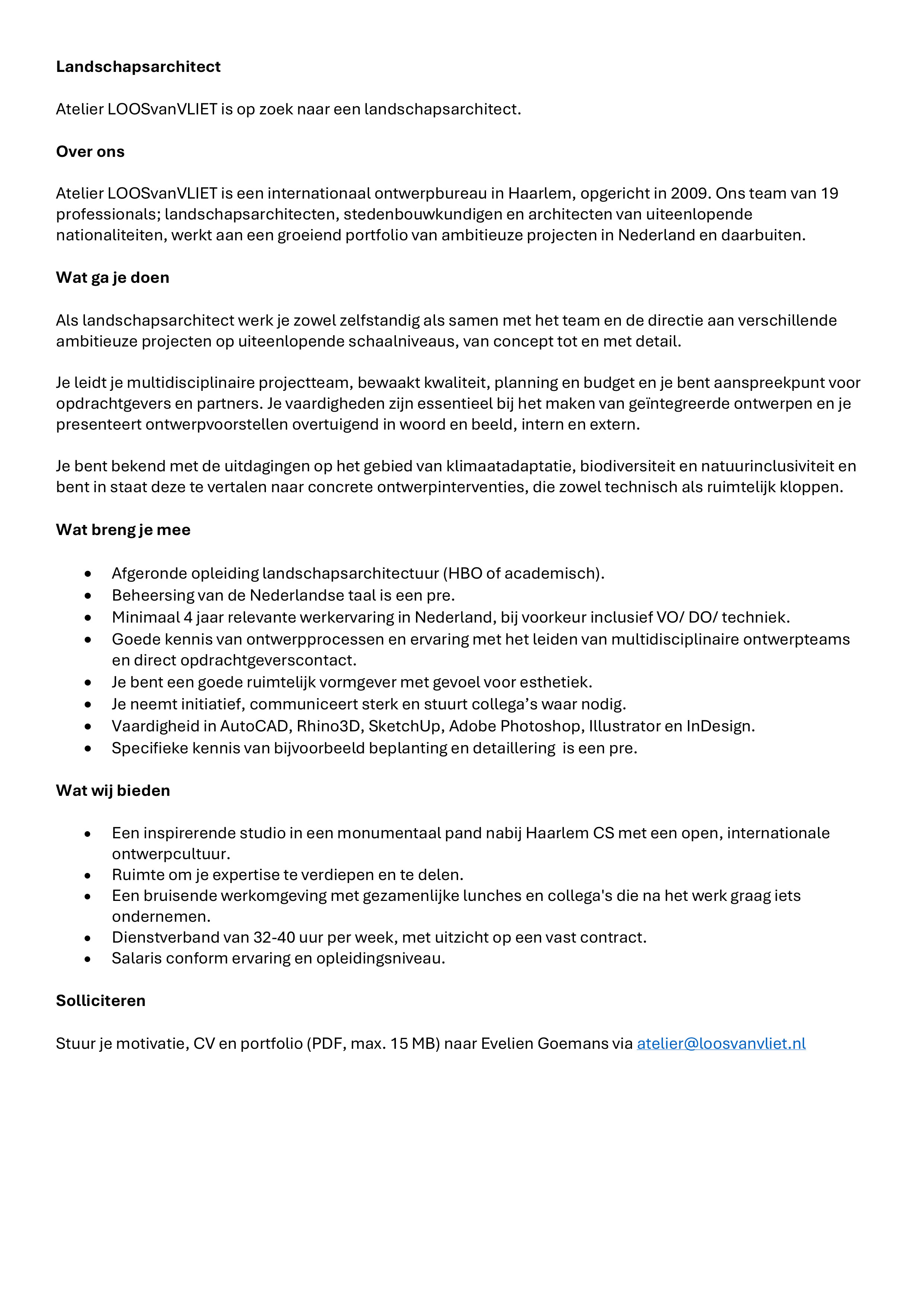 image vacatures